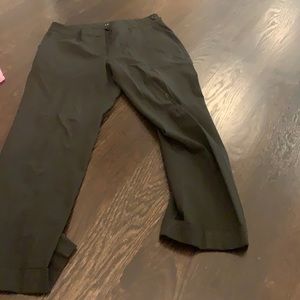 Theory cropped cotton pant women’s size 4